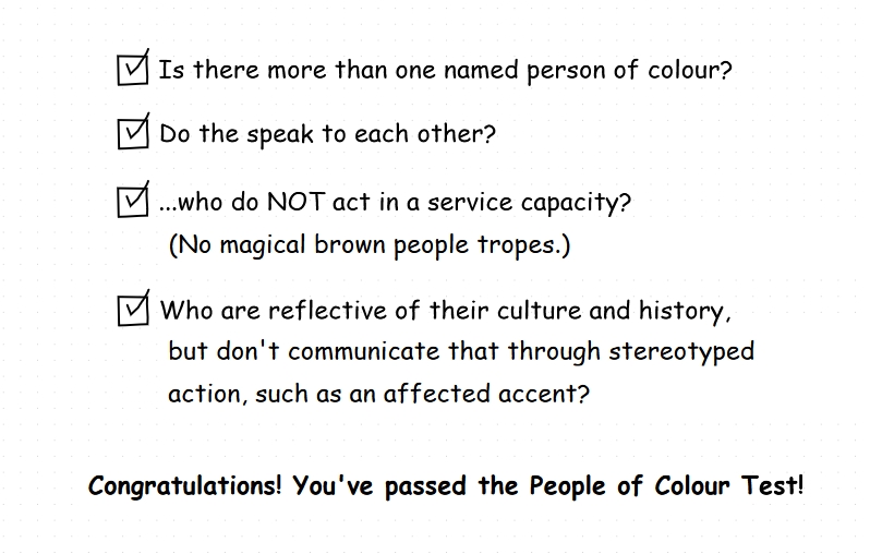 People of Colour Test 2 check boxes