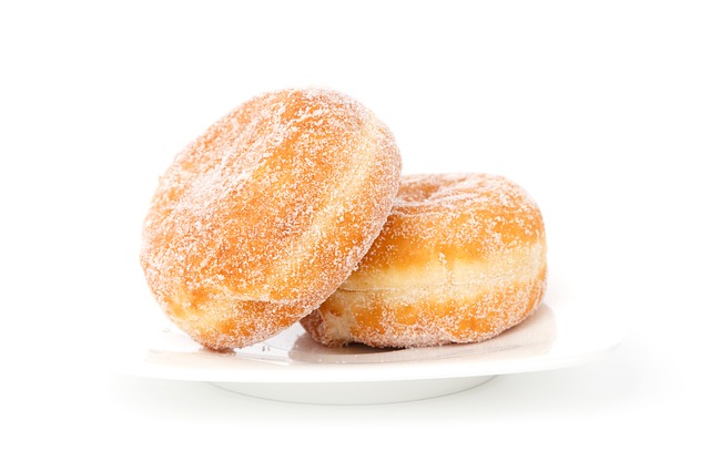 sugar coated donut